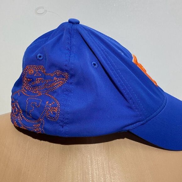 Nike Men's Blue Orange NCAA Florida Gators Baseball Cap Hat Small/Medium - Picture 4 of 8